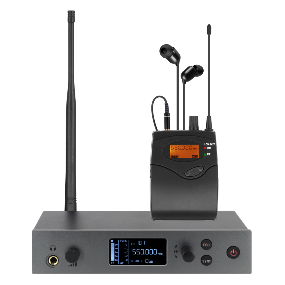 In Ear Monitors For Singers - في نظام مراقبة الأذن ، UHF