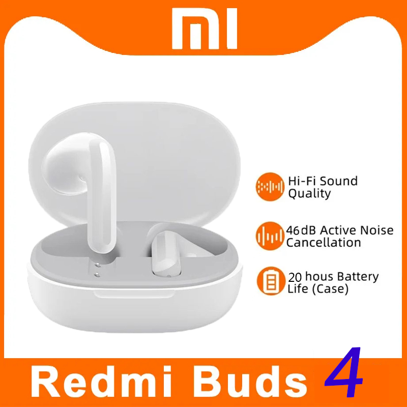 Tws Earbuds Bluetooth 5.3 - سماعات ريدمي بادز 4 لايت اللاسلكية