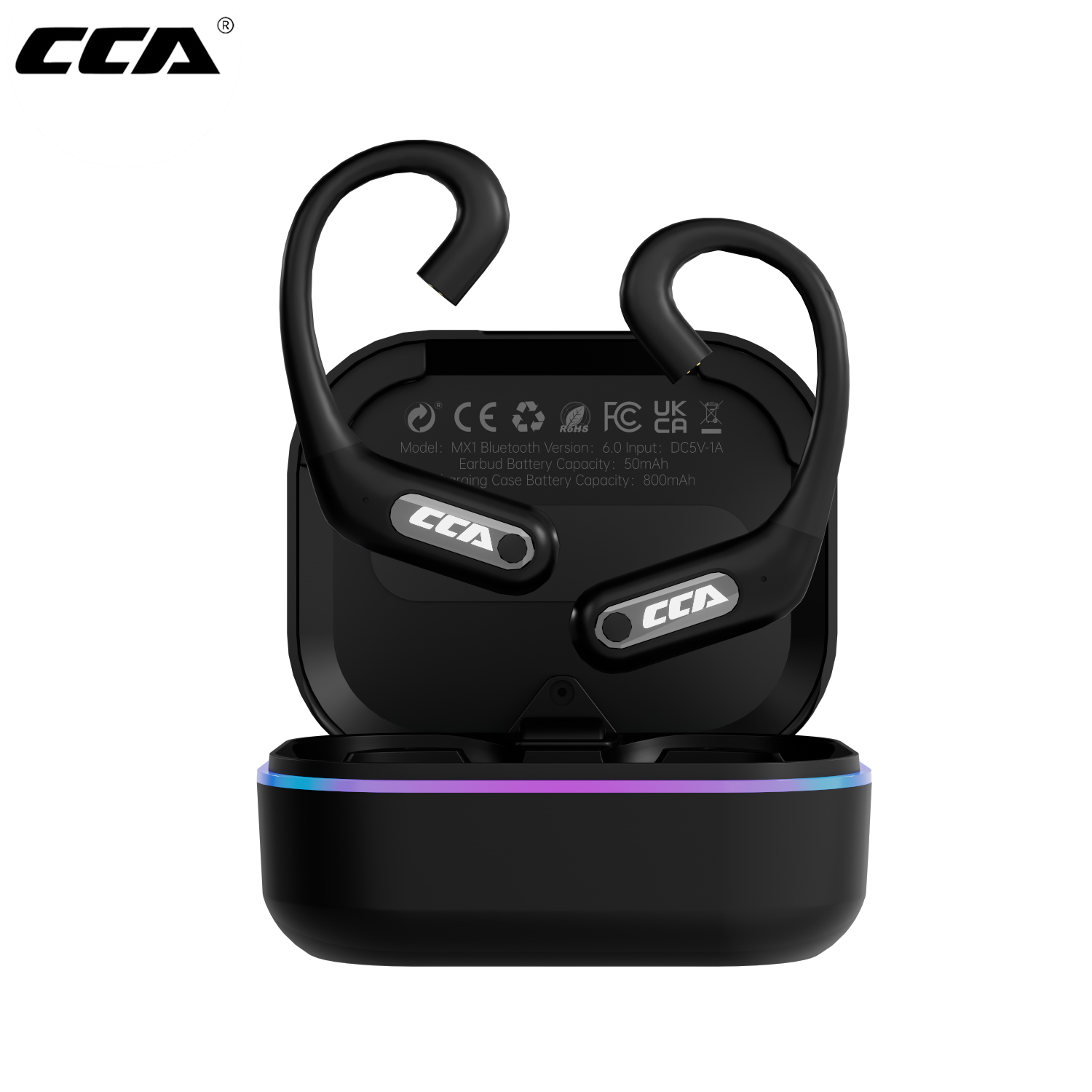 Type C Wired Earphones With Mic - سماعات رأس CCA MX1 HD متوافقة