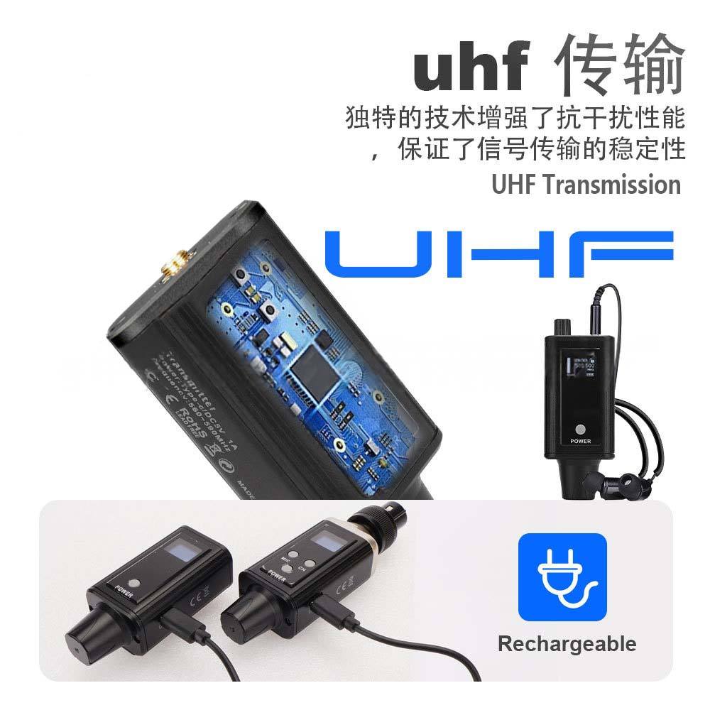 In Ear Monitors For Singers - نظام مراقبة لاسلكي احترافي UHF IEM