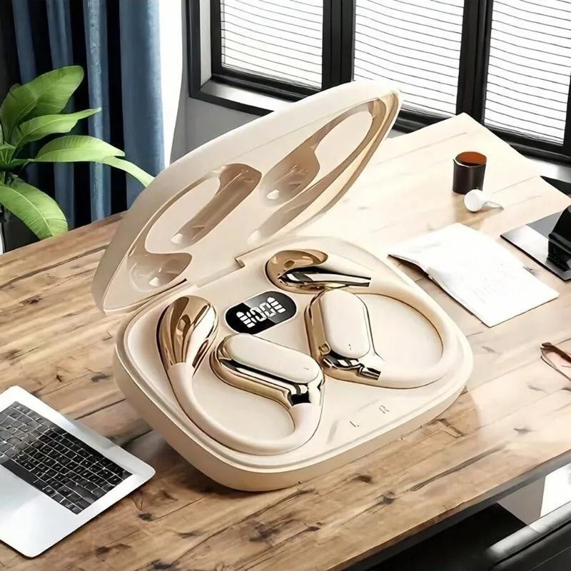 Open Ear Air Conduction Headphones - سماعات أذن Q11 الأصلية من السيليكون