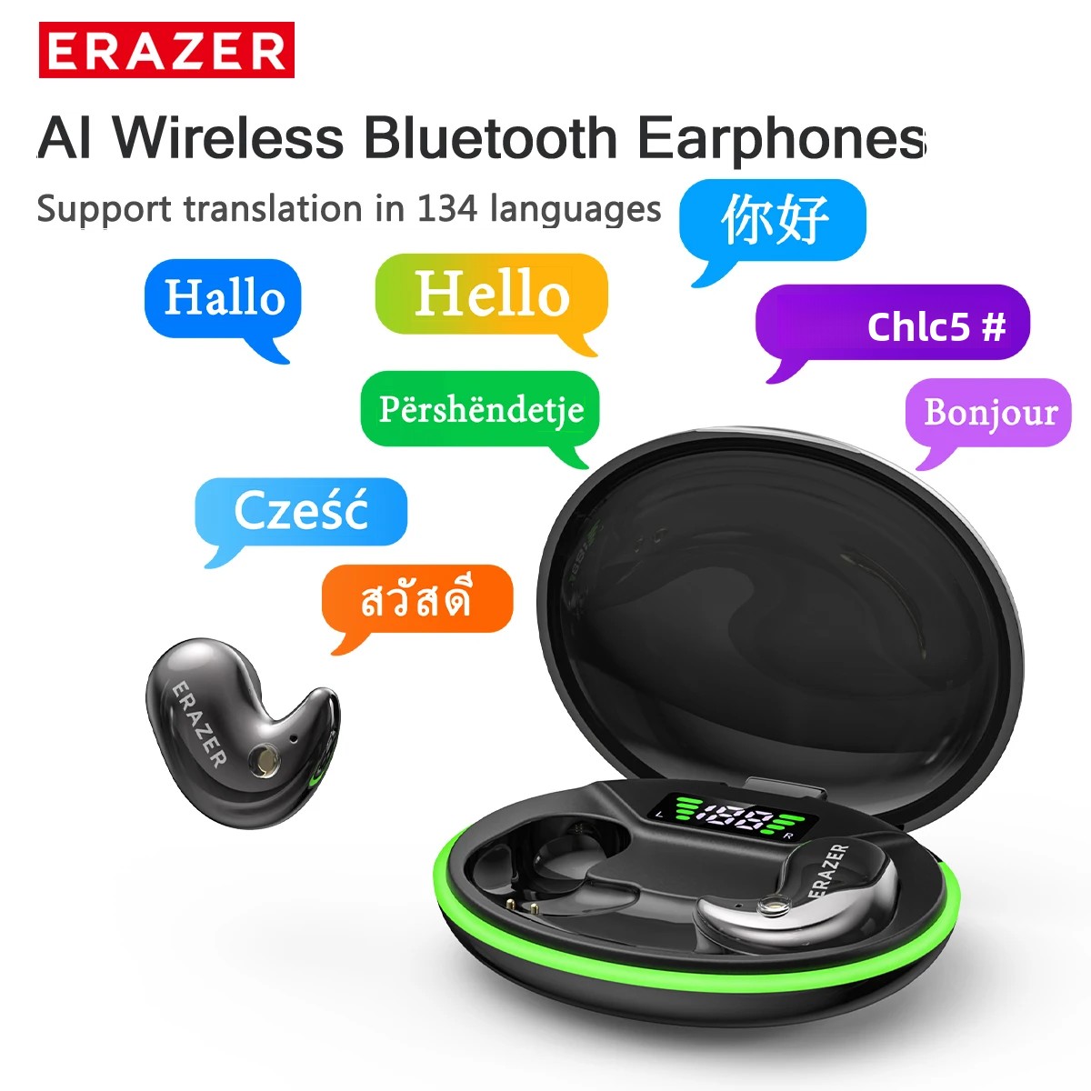 Headphones - سماعات أذن بلوتوث EARZER XF58 مع