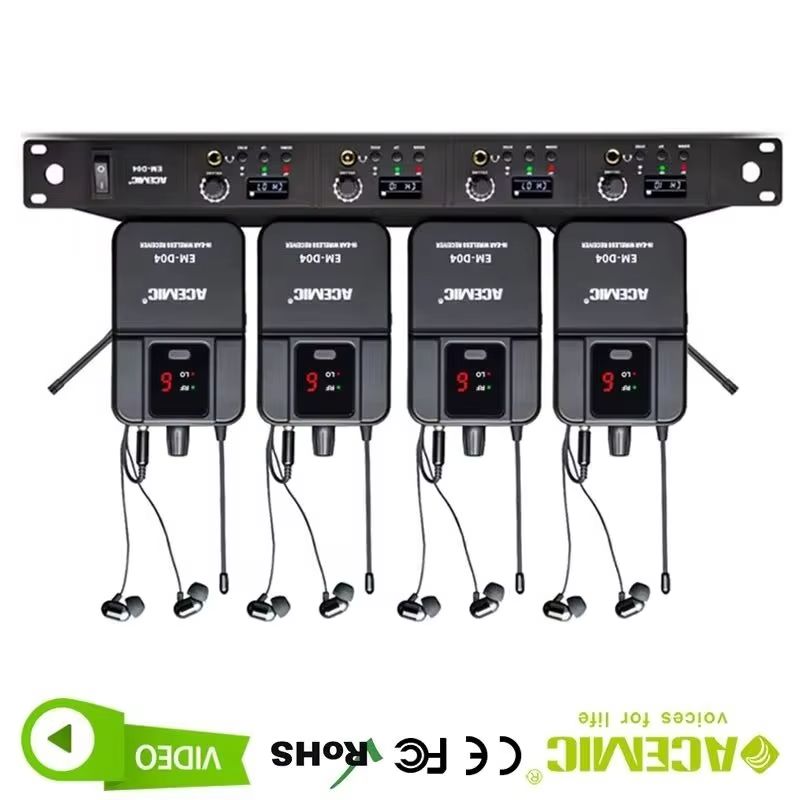 In Ear Monitors For Singers - نظام مراقبة لاسلكي داخل الأذن بـ