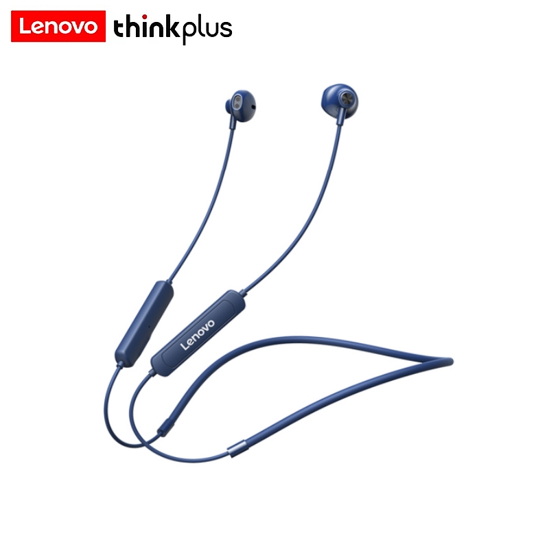 Magnetic Neckband Sports Earphones - الأصلي لينوفو SH1 سماعة بلوتوث اللاسلكية