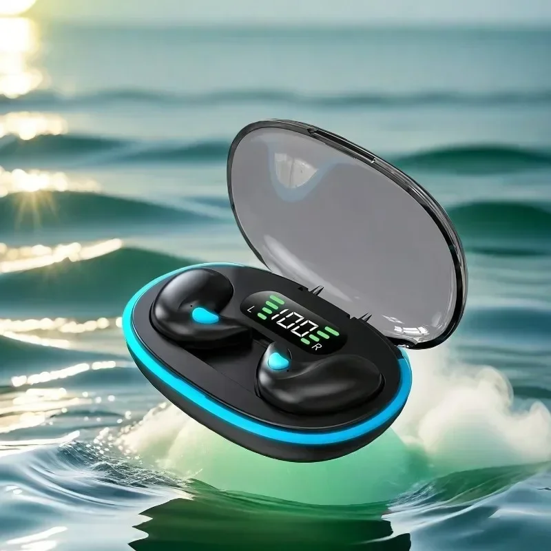 سماعات أذن غير مرئية للنوم مع  - مراجعة Open Ear Air Conduction Headphones وسعره