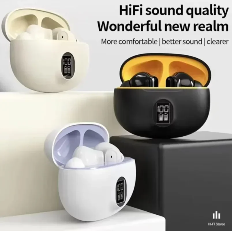 سماعات بلوتوث لاسلكية TWS، سما - مراجعة Tws Earbuds Bluetooth 5.3 وسعره