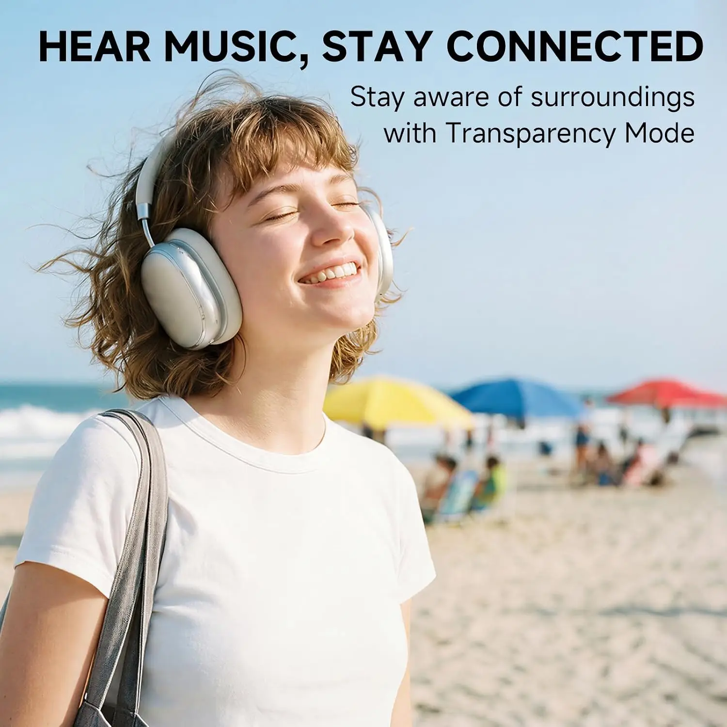 سماعات رأس لاسلكية فوق الأذن م - مراجعة Anc Wireless Over Ear Headphones وسعره
