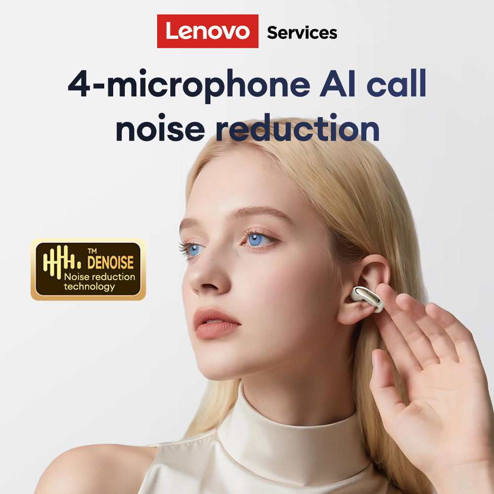 لينوفو LES-108 العظام التوصيل  - مراجعة Tws Earbuds Bluetooth 5.3 وسعره