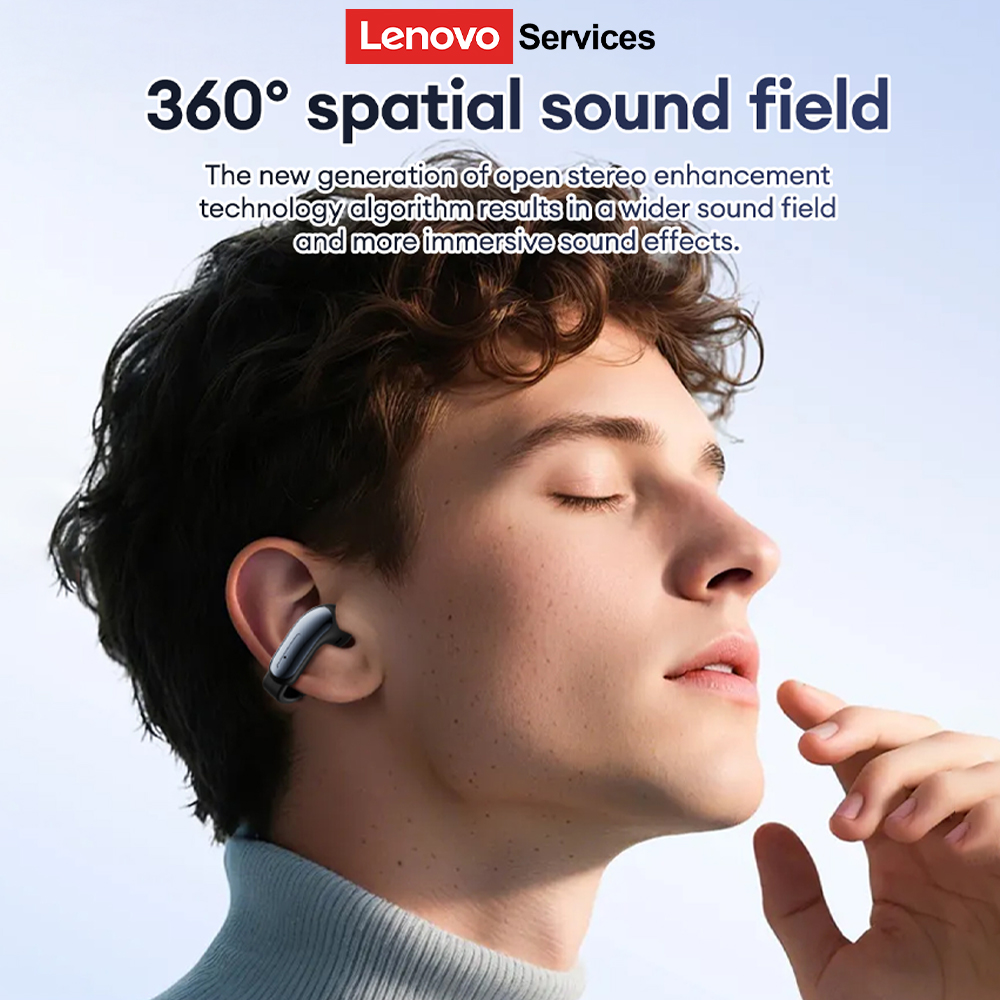 لينوفو LES-108 العظام التوصيل  - مراجعة Tws Earbuds Bluetooth 5.3 وسعره