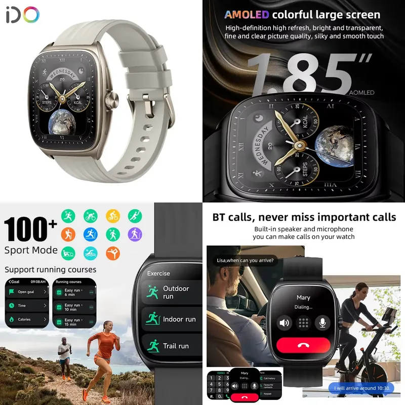 ساعة ذكية رجالية أنيقة 2025 بش - مراجعة Smartwatches وسعره
