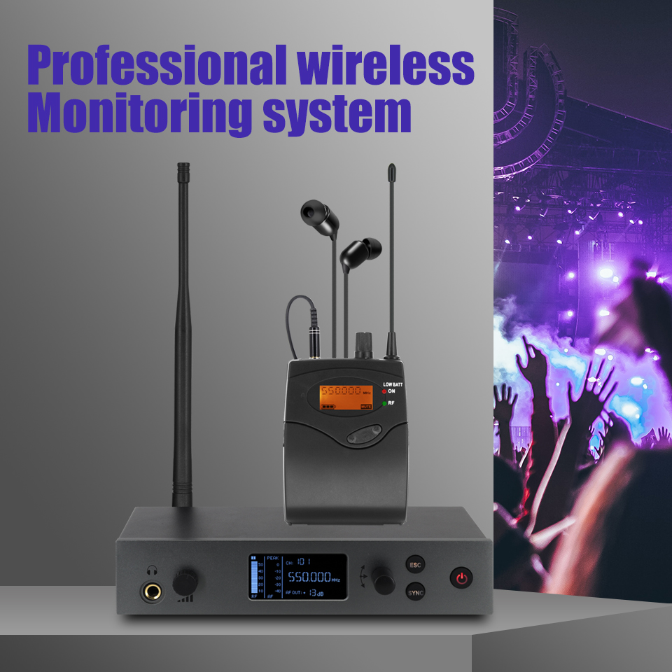 في نظام مراقبة الأذن ، UHF قنا - مراجعة In Ear Monitors For Singers وسعره