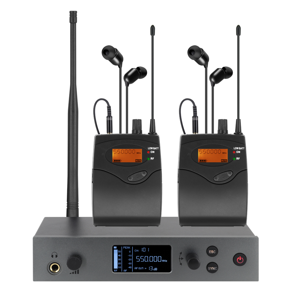 في نظام مراقبة الأذن ، UHF قنا - مراجعة In Ear Monitors For Singers وسعره
