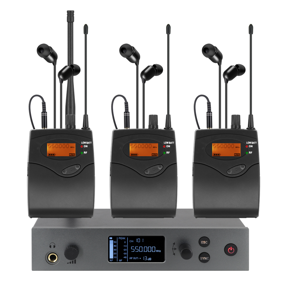 في نظام مراقبة الأذن ، UHF قنا - مراجعة In Ear Monitors For Singers وسعره