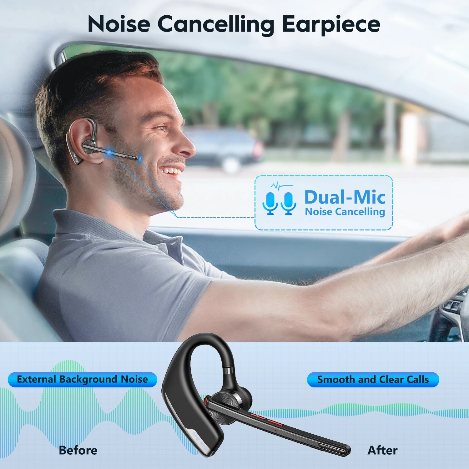 سماعة رأس لاسلكية M51 مزودة بم - مراجعة Type C Wired Earphones With Mic وسعره