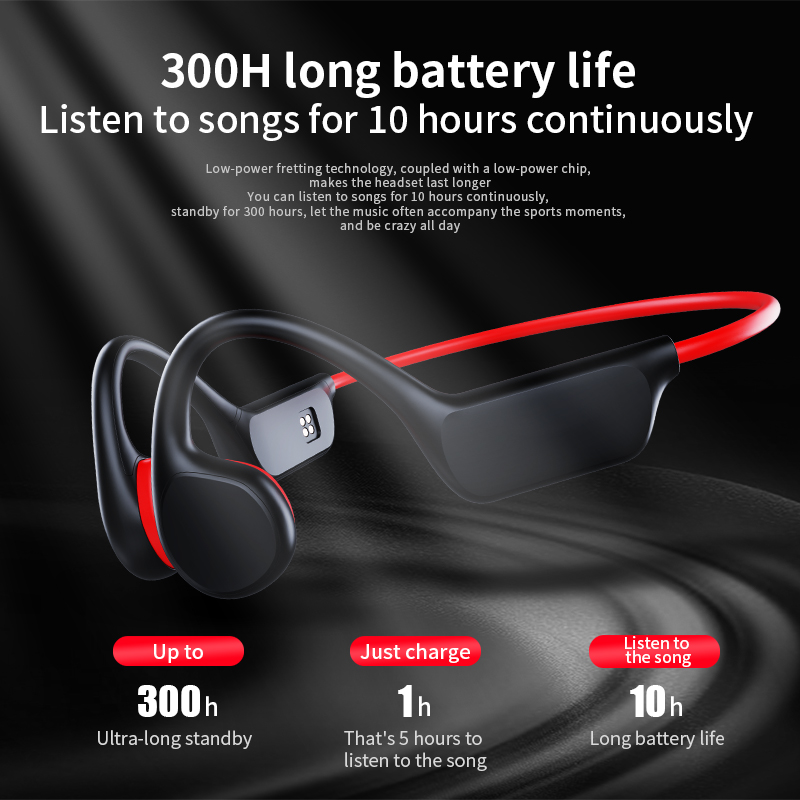 سماعات توصيل عظمي حقيقية ، مقا - مراجعة Bone Conduction Running Headphones وسعره