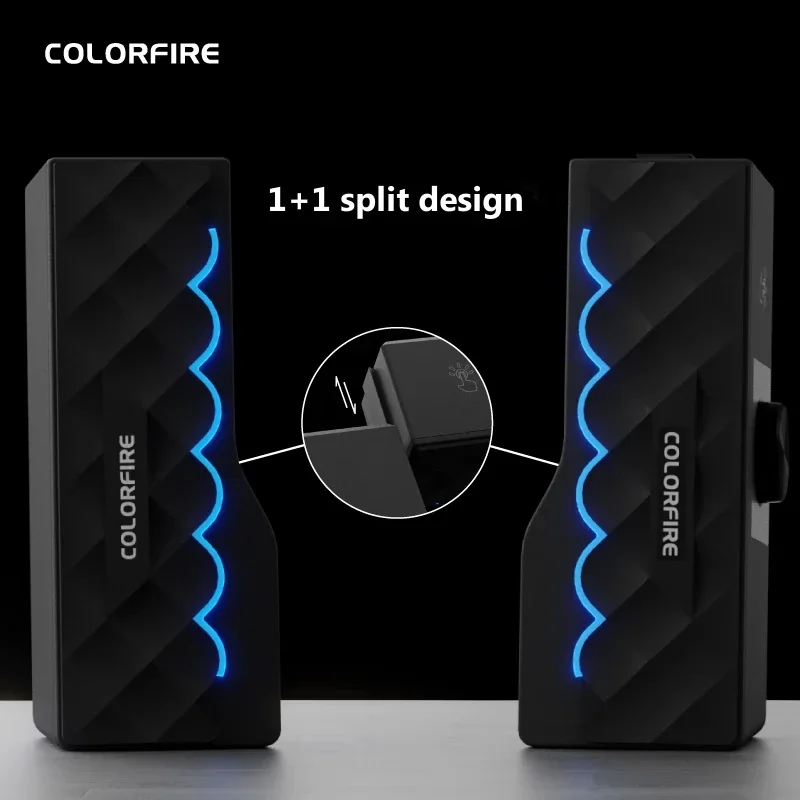 HIFI جودة الصوت السلكية الكمبي - مراجعة Rgb Computer Soundbar For Pc وسعره