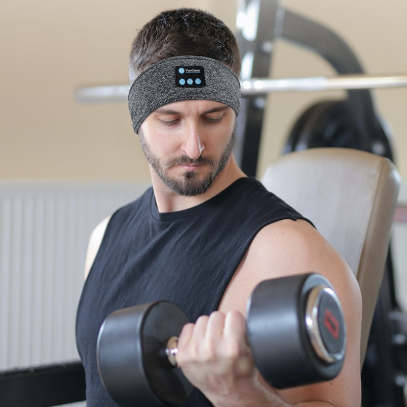 سماعات بلوتوث رياضية مع عصابة  - مراجعة Sleep Mask Headphones Bluetooth وسعره