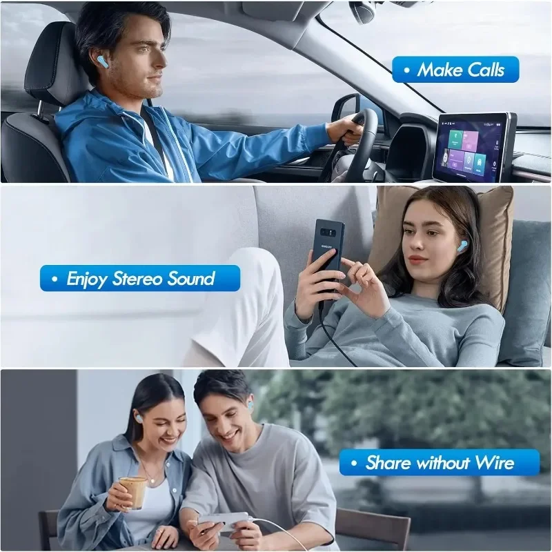 سماعات أذن لاسلكية بتقنية بلوت - مراجعة Tws Earbuds Bluetooth 5.3 وسعره