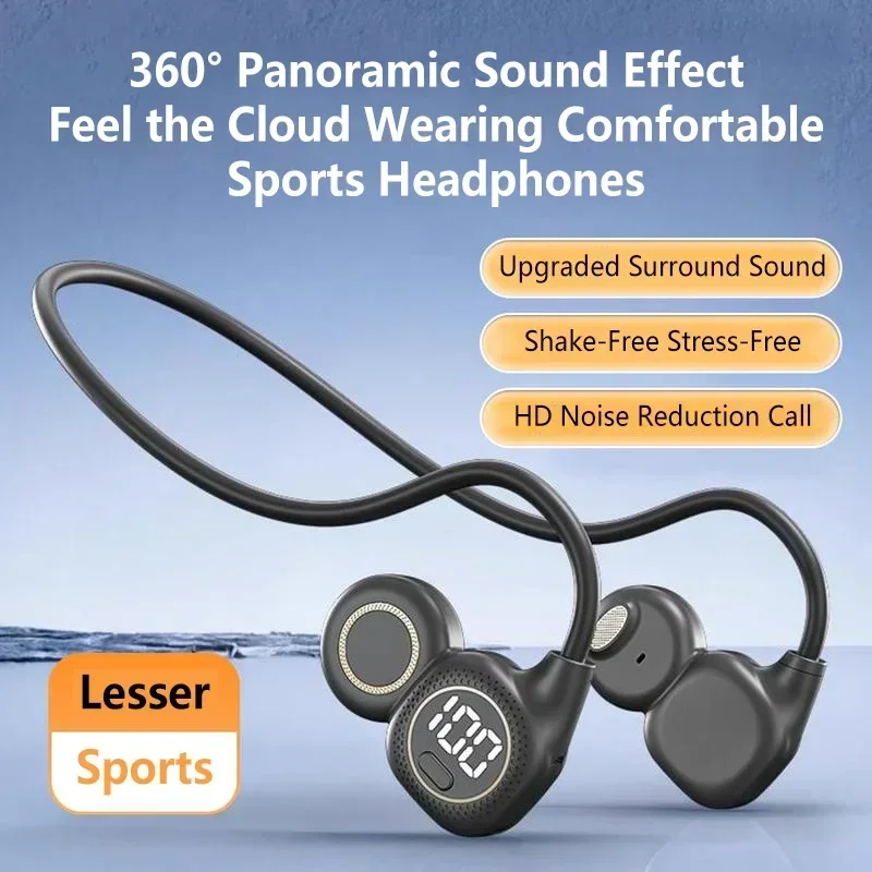 سماعات أذن بلوتوث بتقنية التوص - مراجعة Bone Conduction Running Headphones وسعره