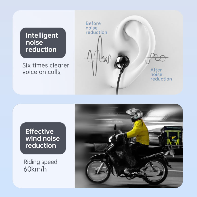 سماعة أذن لاسلكية صغيرة Finebl - مراجعة Type C Wired Earphones With Mic وسعره