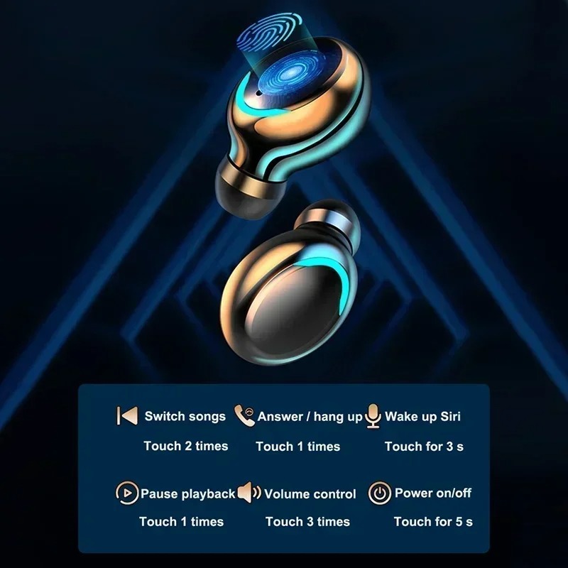 سماعات أذن لاسلكية TWS بتقنية  - مراجعة Tws Earbuds Bluetooth 5.3 وسعره