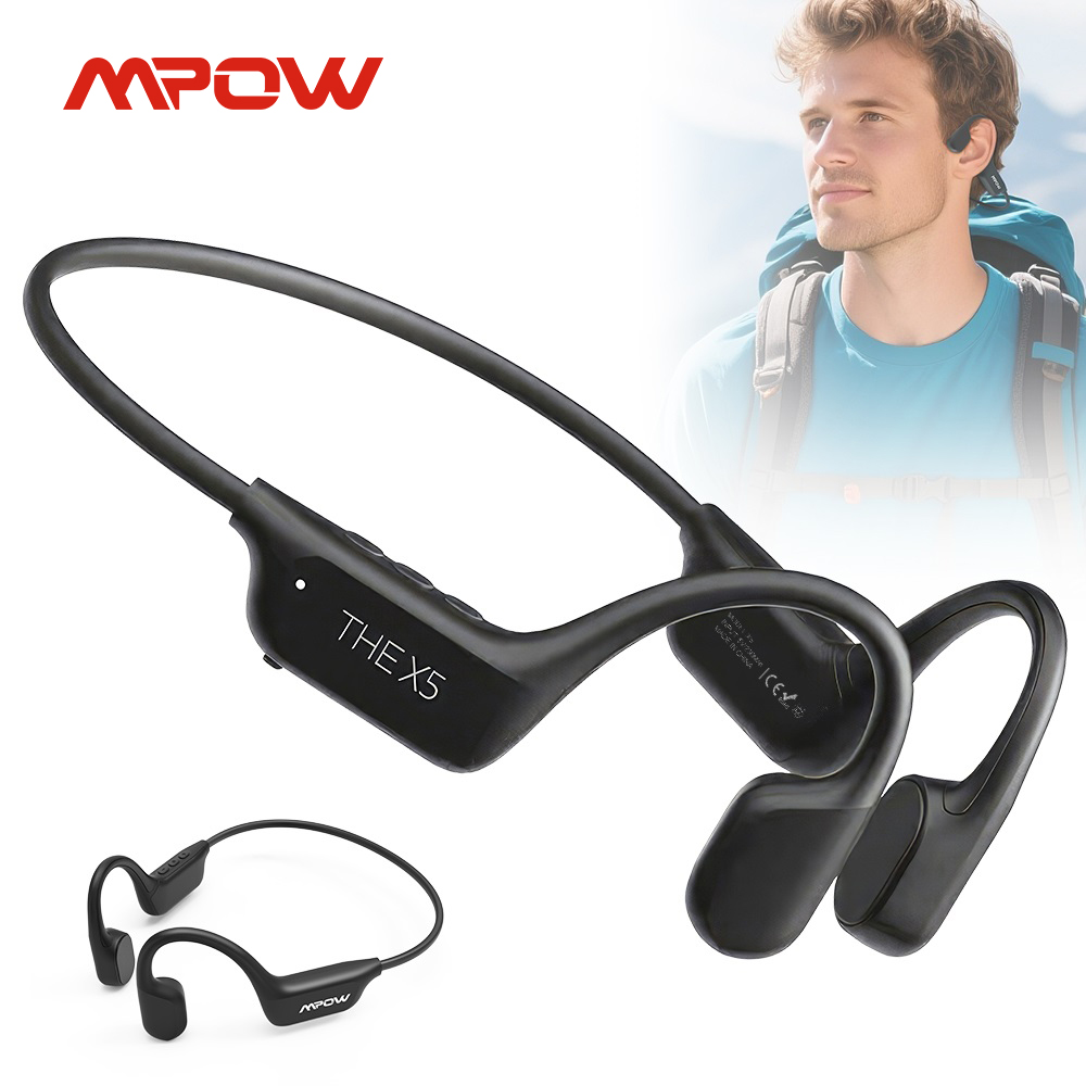 سماعات رأس Mpow X5 بتقنية التو - مراجعة Bone Conduction Running Headphones وسعره