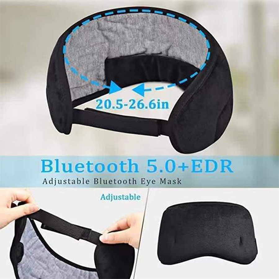 قناع سماعات الرأس اللاسلكي - ن - مراجعة Sleep Mask Headphones Bluetooth وسعره
