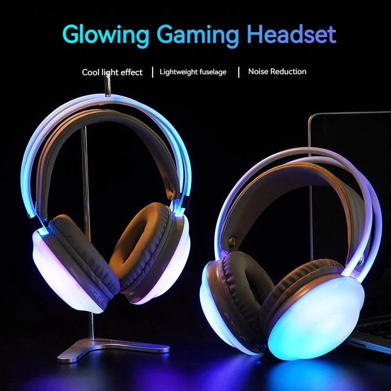 سماعات بلوتوث لاسلكية للألعاب  - مراجعة Gaming Headset With Mic Rgb وسعره