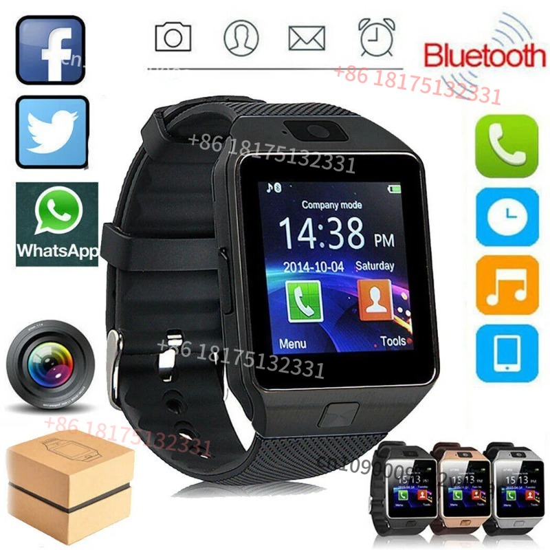 ساعة ذكية إلكترونية DZ09 مع بط - مراجعة Smartwatches وسعره