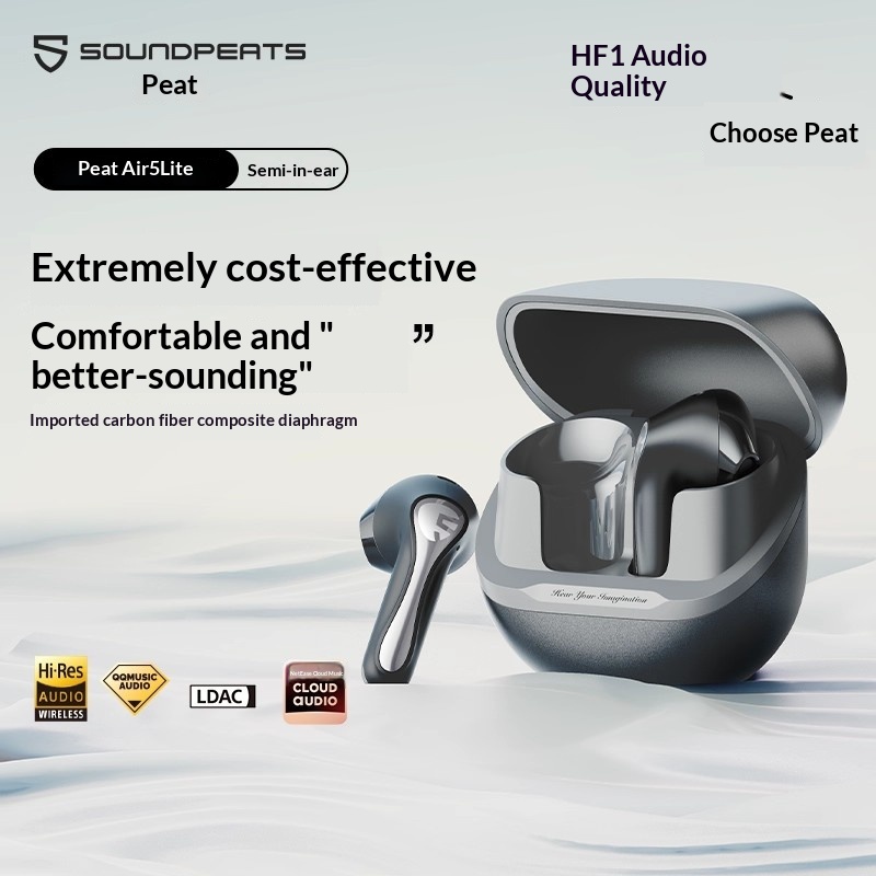 سماعات أذن SoundPEATS Air5 Lit - مراجعة Headphones وسعره