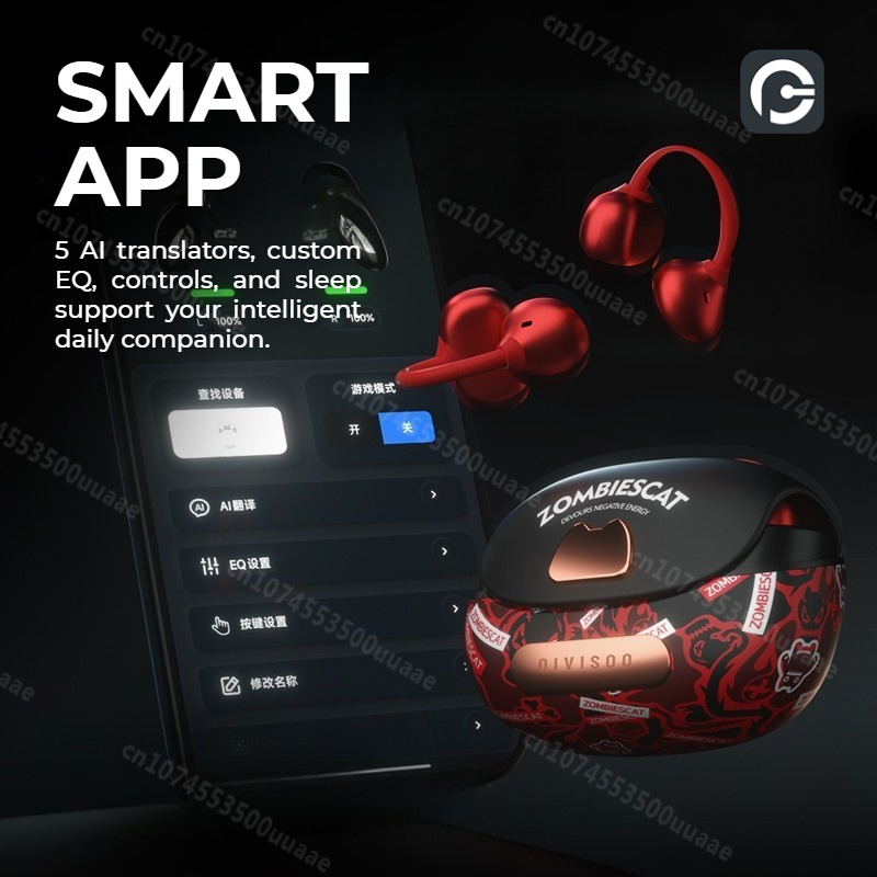 سماعات أذن لاسلكية Zombies Cat - مراجعة Type C Wired Earphones With Mic وسعره