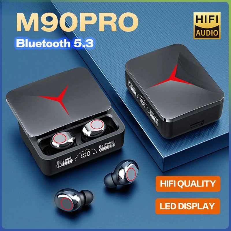 TWS M90 Pro سماعة رأس لاسلكية  - مراجعة Tws Earbuds Bluetooth 5.3 وسعره