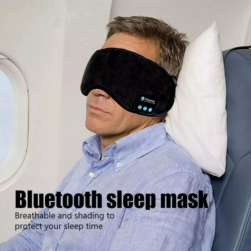 عصابة رأس لاسلكية بتقنية البلو - مراجعة Sleep Mask Headphones Bluetooth وسعره