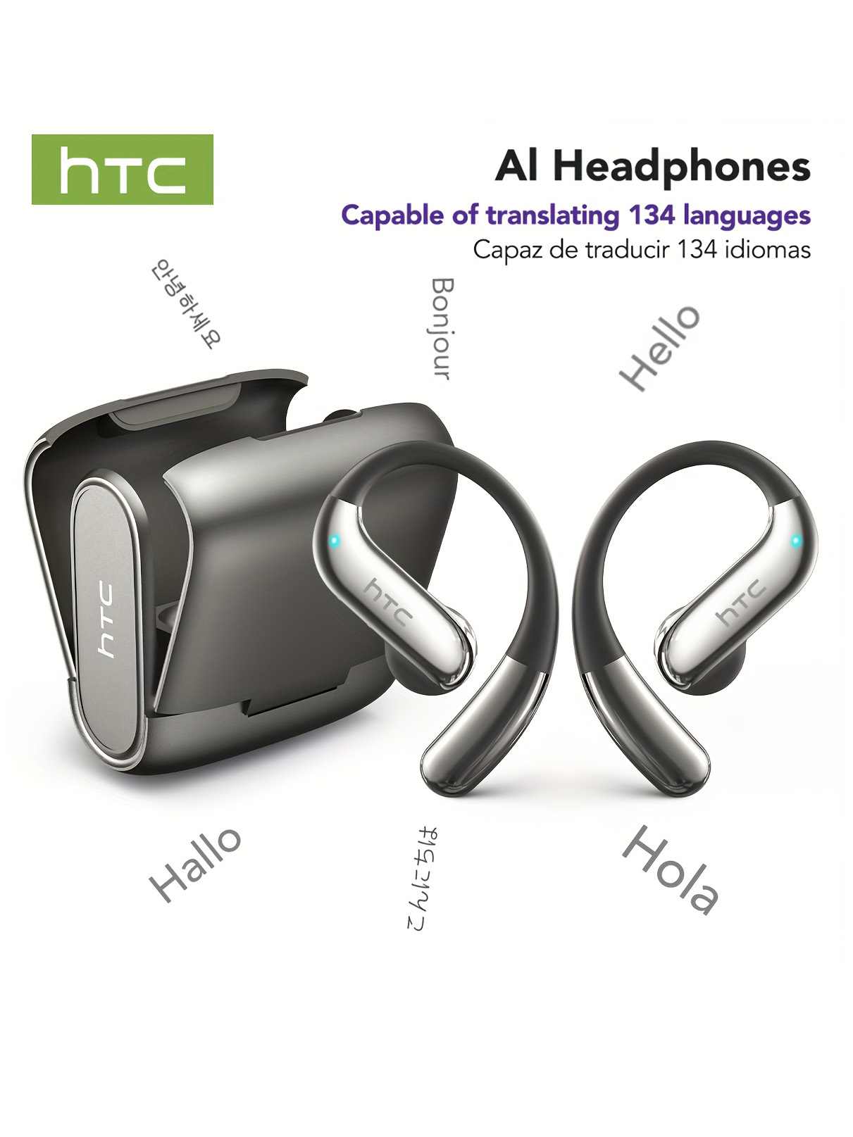 سماعات بلوتوث مفتوحة الأذن HTC - مراجعة Headphones وسعره