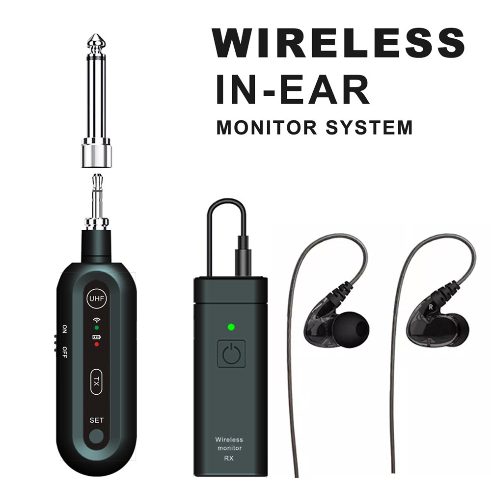 نظام مراقبة لاسلكي أحادي الأذن - مراجعة In Ear Monitors For Singers وسعره