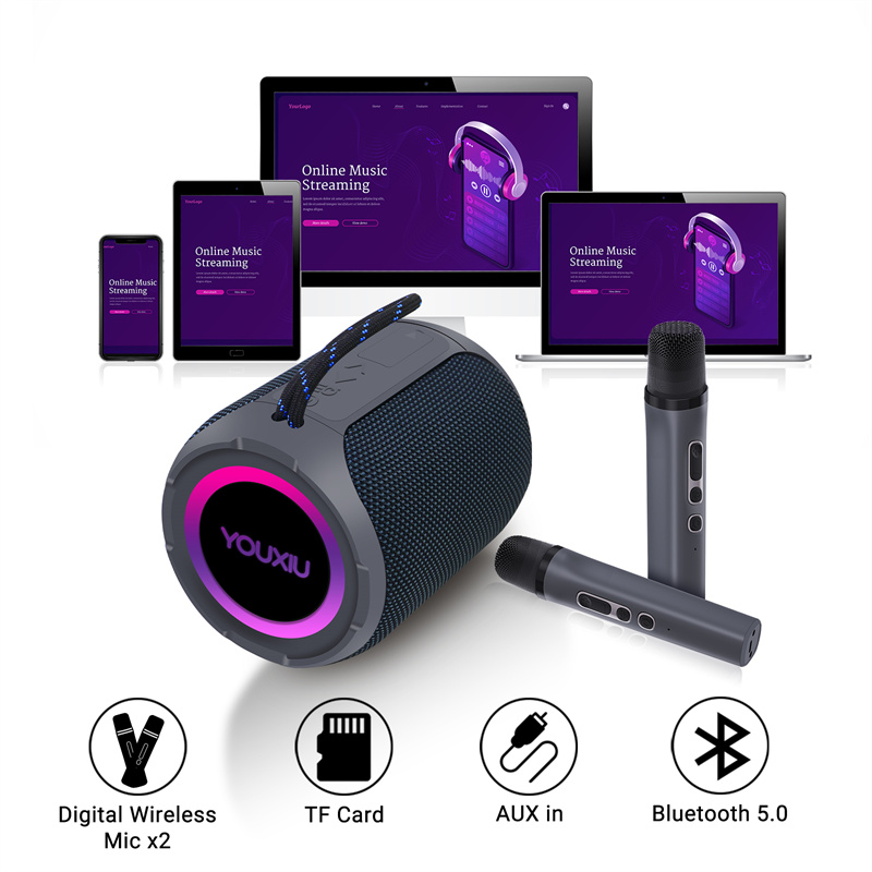 40 واط مكبر صوت بخاصية البلوتو - مراجعة Portable Bluetooth Speaker Waterproof Ipx7 وسعره