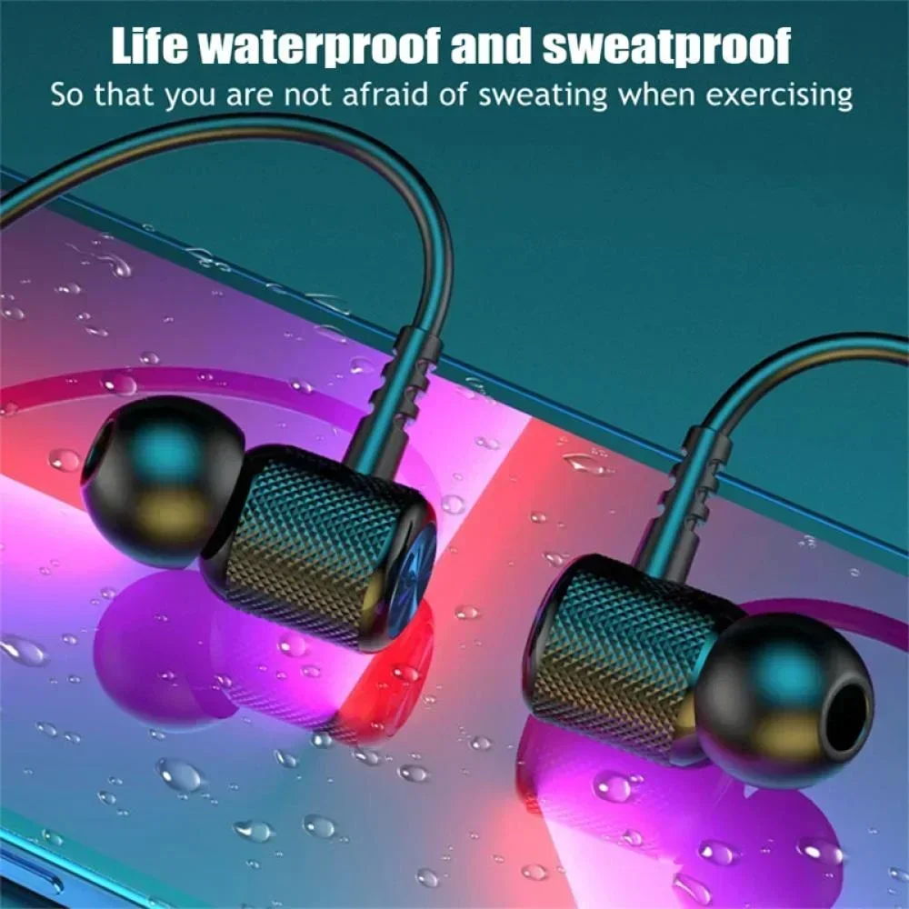 سماعات رأس لاسلكية بتقنية البل - مراجعة Magnetic Neckband Sports Earphones وسعره