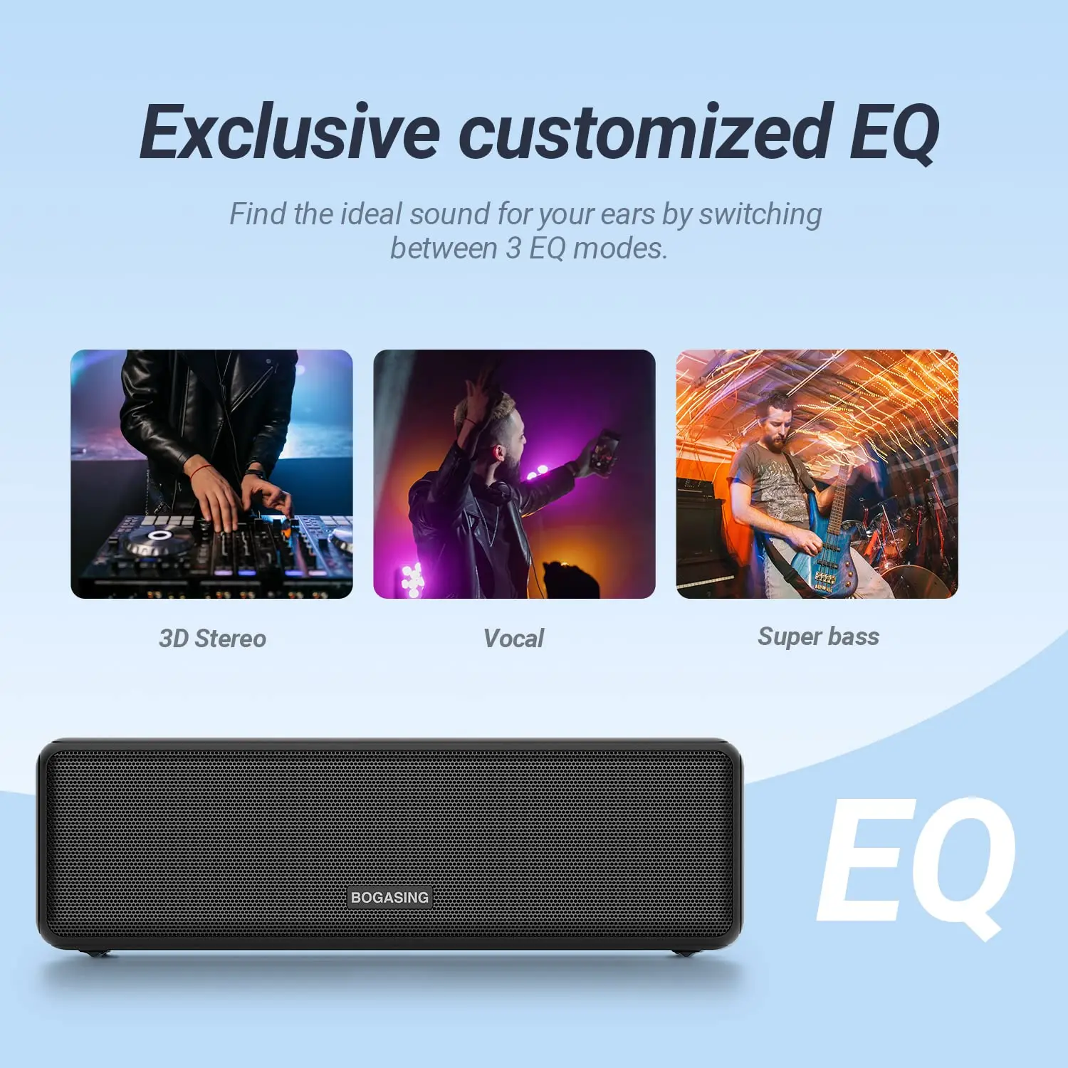 مكبر صوت بلوتوث لاسلكي من BOGA - مراجعة Portable Bluetooth Speaker Waterproof Ipx7 وسعره