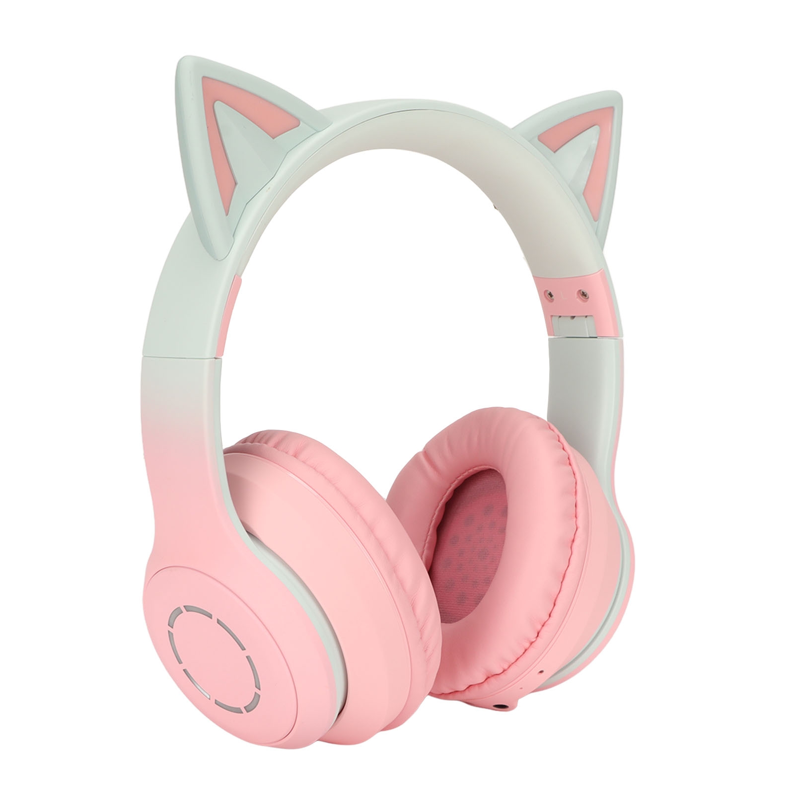 سماعات رأس لاسلكية للألعاب بتص - مراجعة Cat Ear Bluetooth Headset Led وسعره