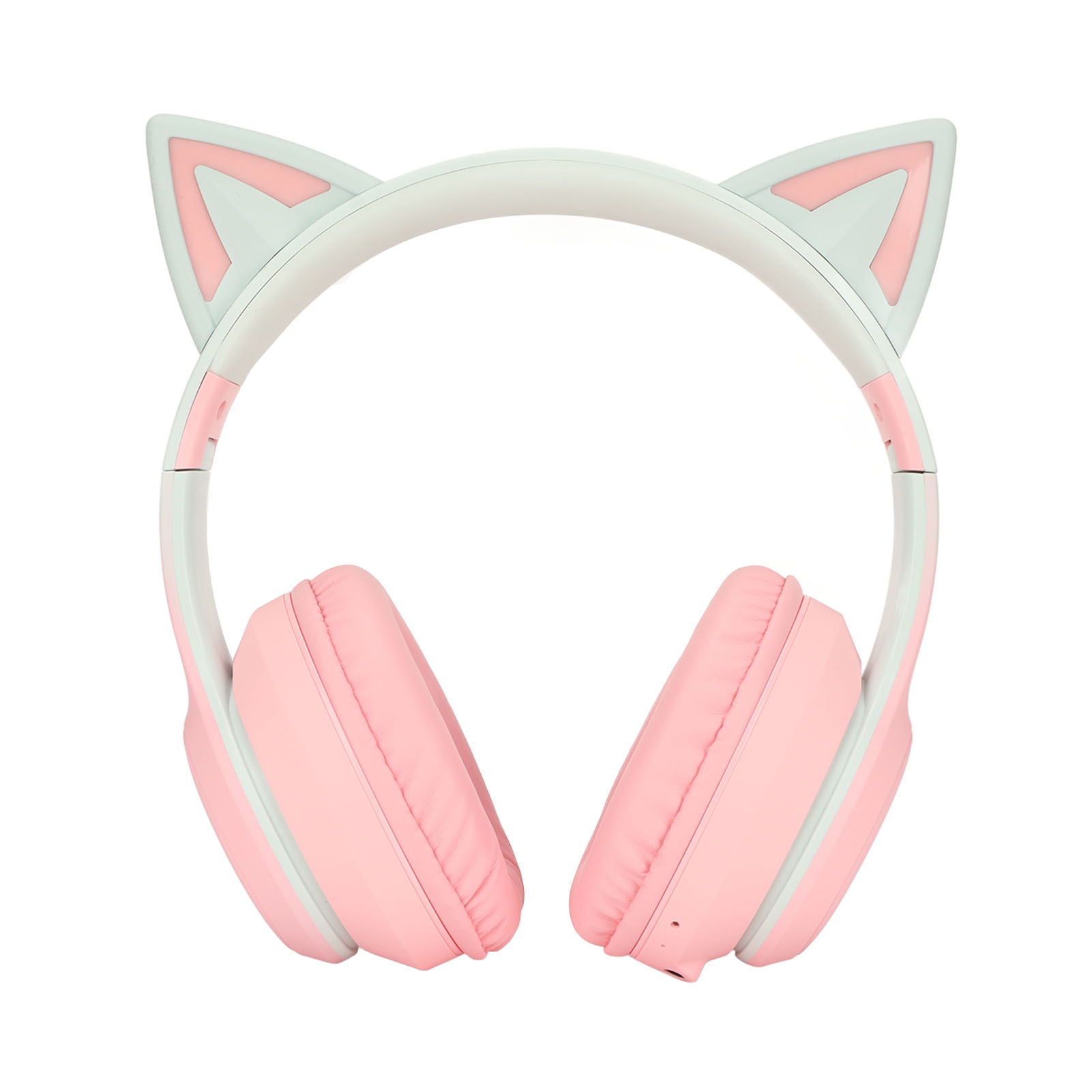 سماعات رأس لاسلكية للألعاب بتص - مراجعة Cat Ear Bluetooth Headset Led وسعره