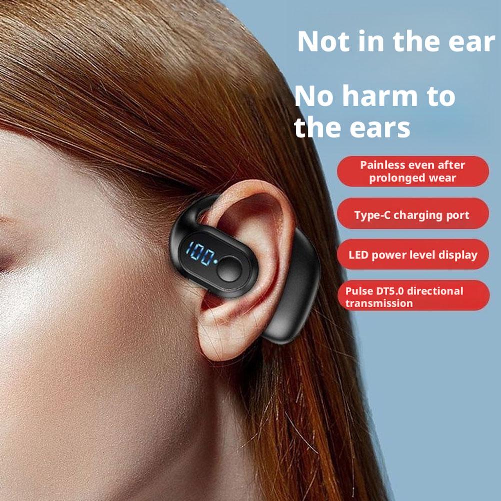 سماعة رأس لاسلكية بتقنية البلو - مراجعة Open Ear Air Conduction Headphones وسعره