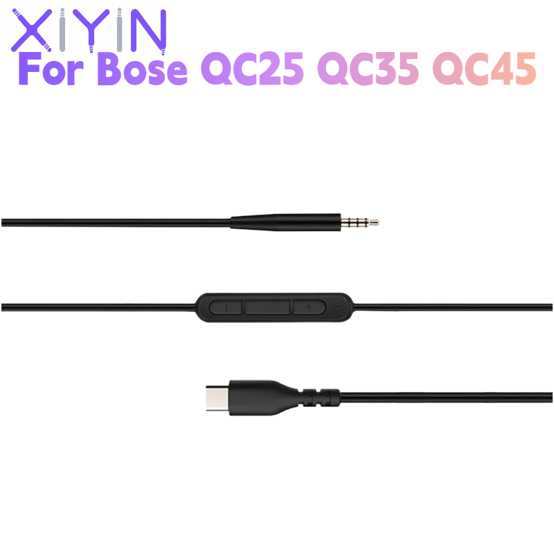 كابل صوتي بديل بطول 1.4 متر من - مراجعة Type C Wired Earphones With Mic وسعره