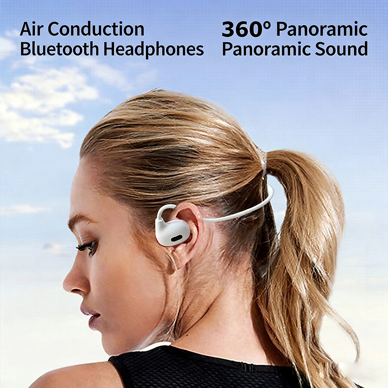 سماعة أذن بلوتوث لاسلكية بتقني - مراجعة Bone Conduction Running Headphones وسعره