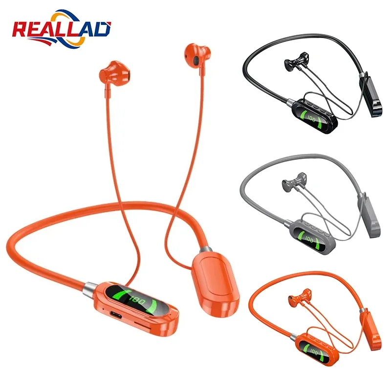 جديد YG07 سماعات لاسلكية 5.3 س - مراجعة Magnetic Neckband Sports Earphones وسعره
