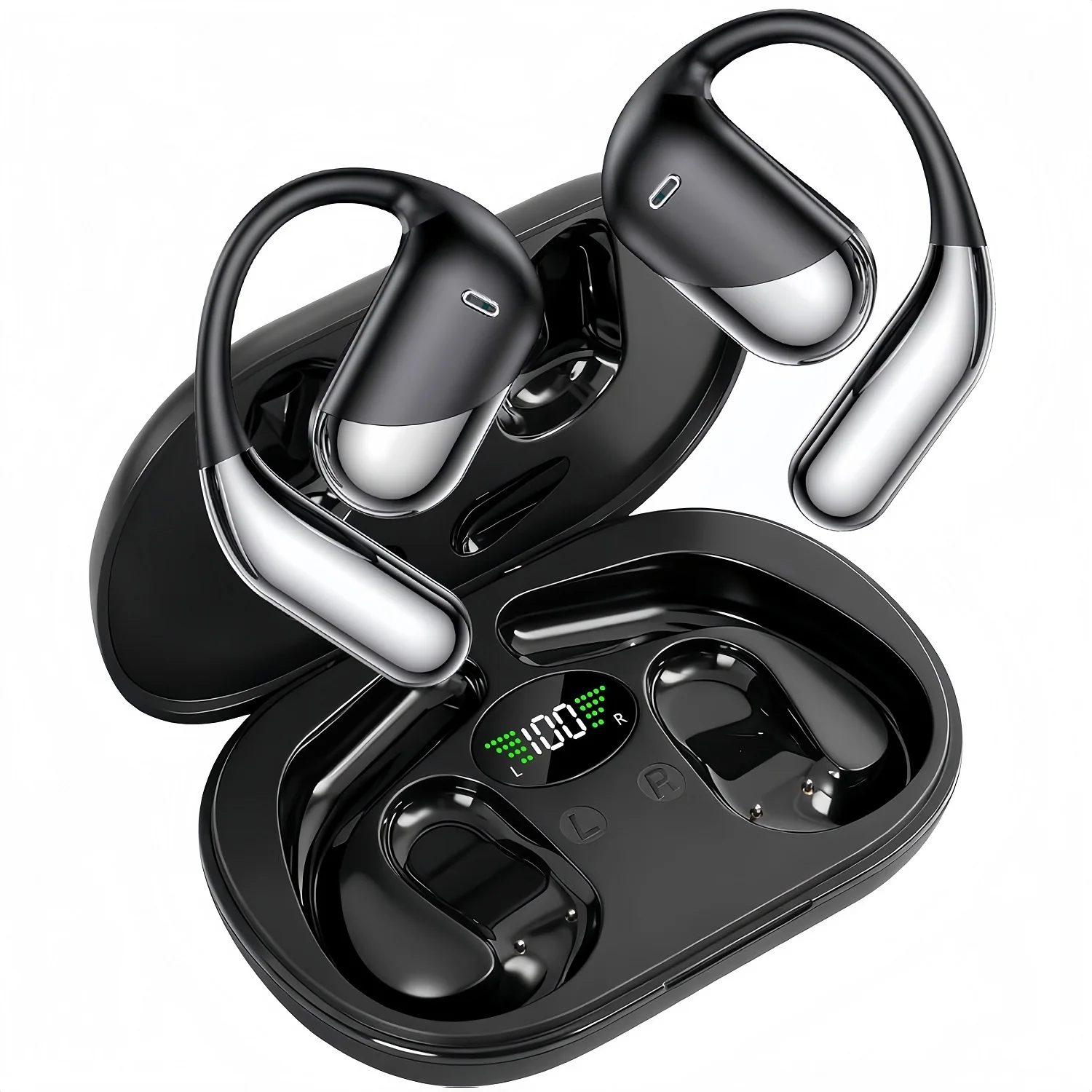 سماعات أذن لاسلكية رياضية بتقن - مراجعة Anc Wireless Over Ear Headphones وسعره