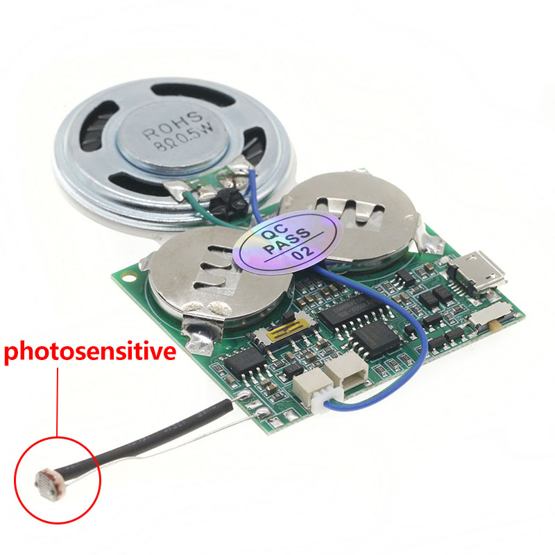 وحدة استشعار الضوء والصوت DIY  - مراجعة Speakers وسعره