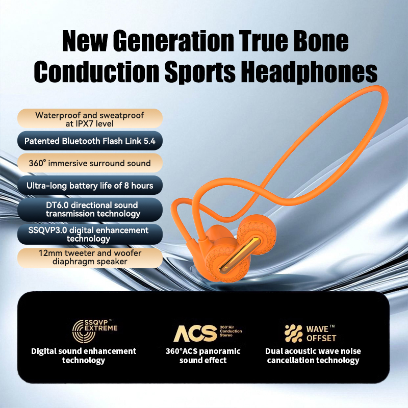 سماعات أذن رياضية بتقنية البلو - مراجعة Bone Conduction Running Headphones وسعره