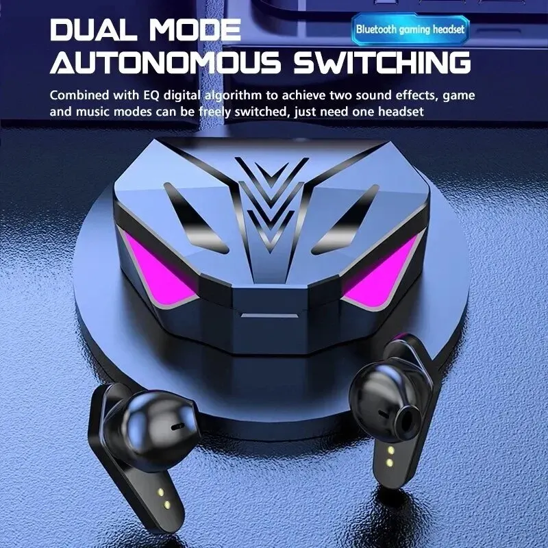 TWS سماعة لاسلكية تعمل بالبلوت - مراجعة Gaming Headset With Mic Rgb وسعره
