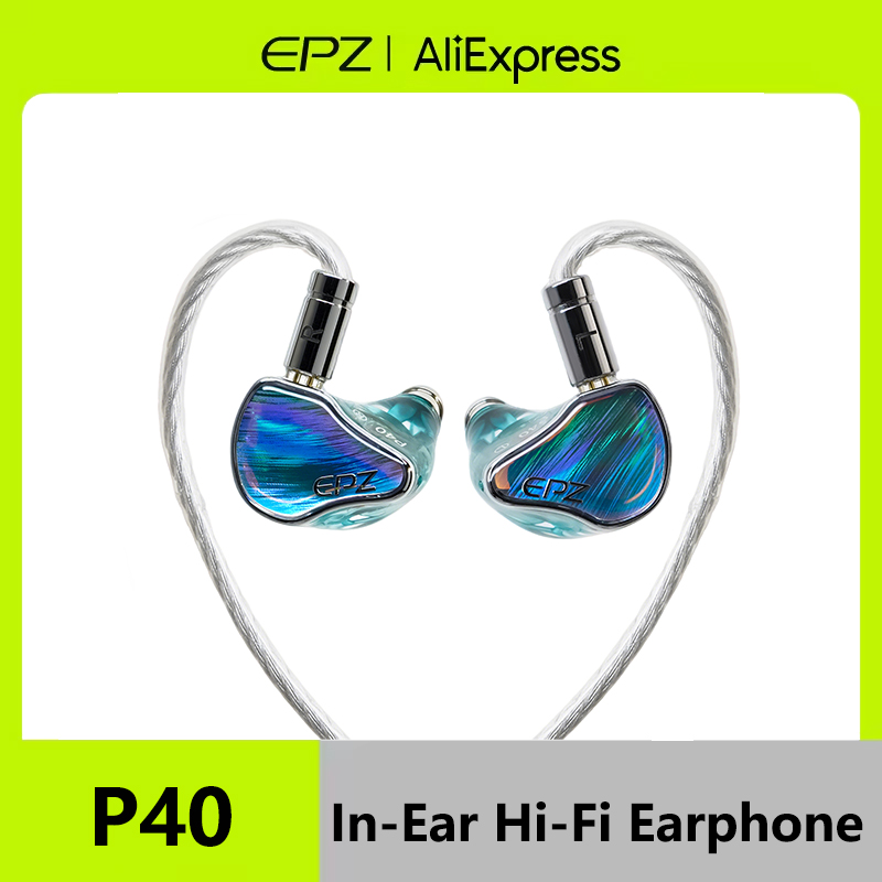 سماعات أذن داخلية EPZ P40 عالي - مراجعة Planar Magnetic Iem Earphones وسعره