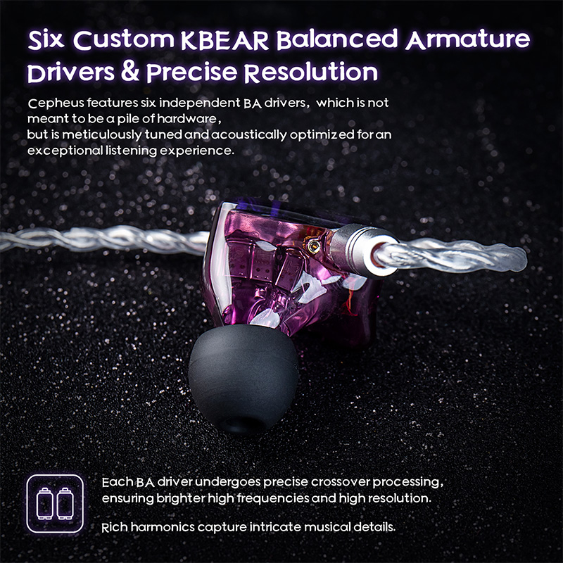 KBEAR Cepheus KB16 داخل الأذن  - مراجعة Planar Magnetic Iem Earphones وسعره